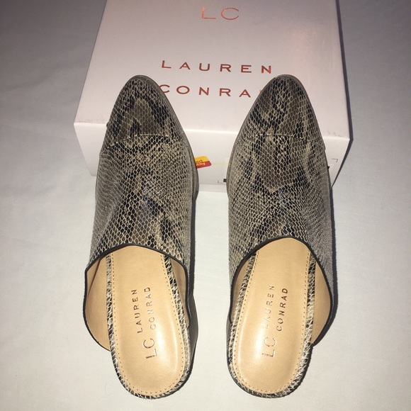 LC Lauren Conrad Ginseng Women's Slip-on Mules - Picture 5 of 11